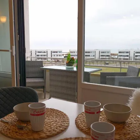 Inselblume 80 - Gemütliche Ferienwohnung, Blick auf die Fehmarnsundbrücke-2